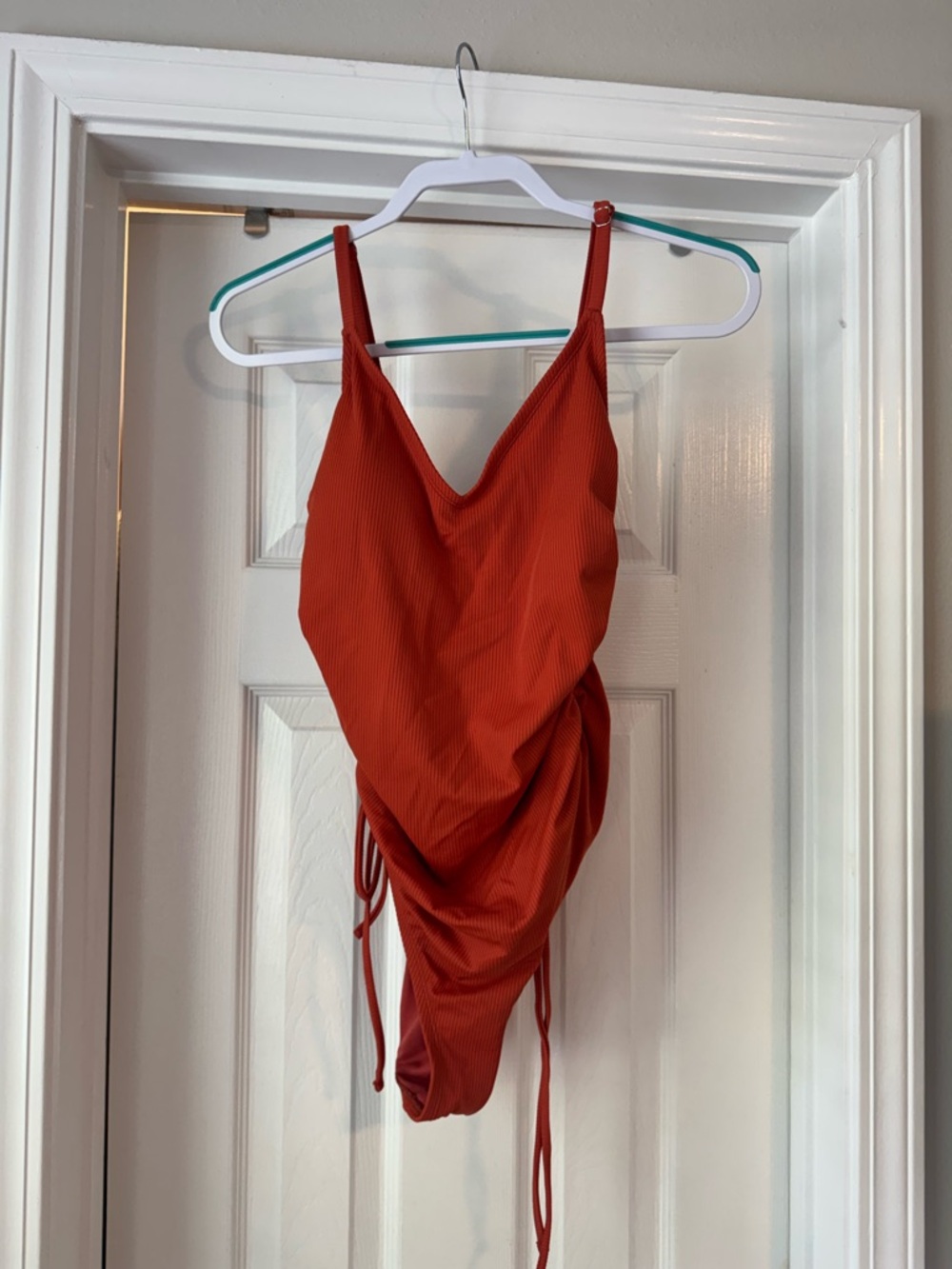 Lulus Rust One Piece Swimsuit with Adjustable Sides And Straps ~ Brand New!